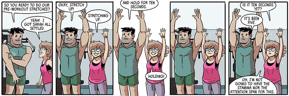 arms so heavy, didn't realize, oh no