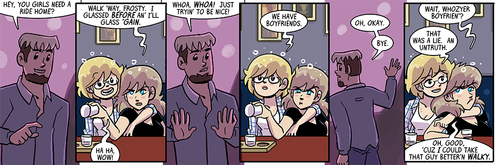 how did she know his name is frosty