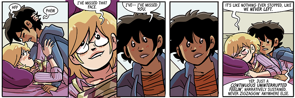 walky performs a sex just off-panel