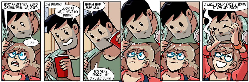 marvel: 'infinity war is the most ambitious crossover event in history'  joyce and joe's faces: