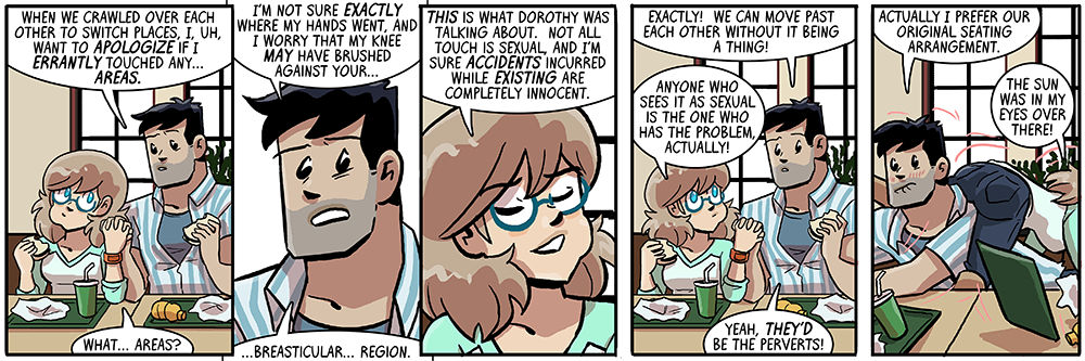 moving past each other?  next step: moving through each other