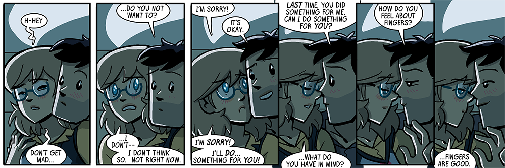 now, make them chicken fingers and we'll super be in business