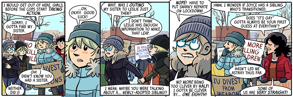 dumbing of age book 15: some of us are VERY STRAIGHT