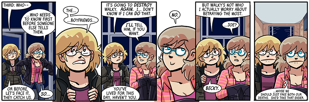 look sorry joyce, pretty sure ruth has double dibs on telling walky at this point