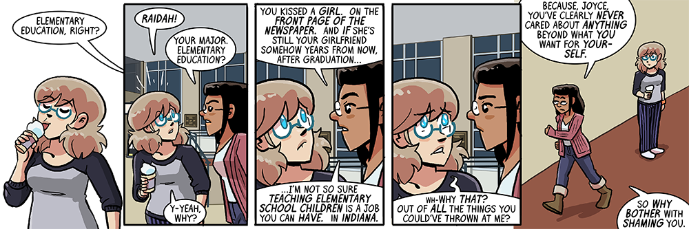 that sliding timescale is a real rollercoaster